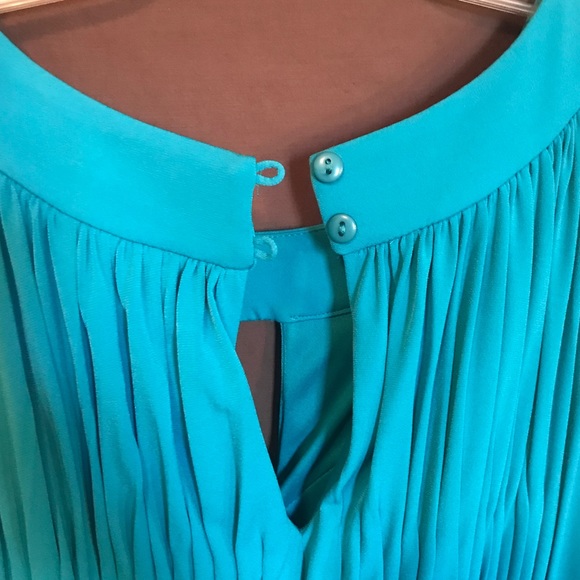 Turquoise Special Occasion Dress - Picture 3 of 4